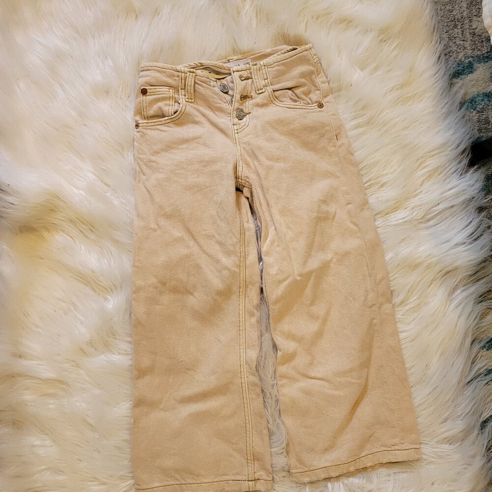 Zara Girls Cream jeans